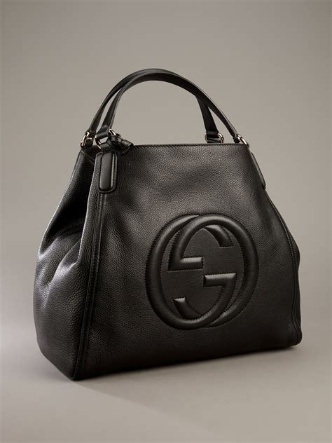 black gucci soho tote|Gucci Handbags for Women .